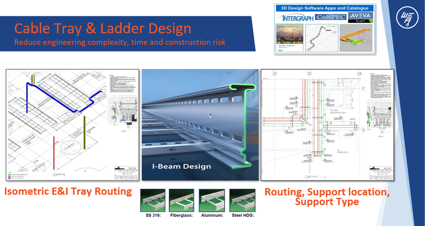 cable tray and ladder design