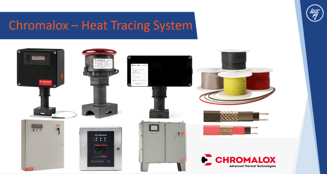 chromalox heat tracing system