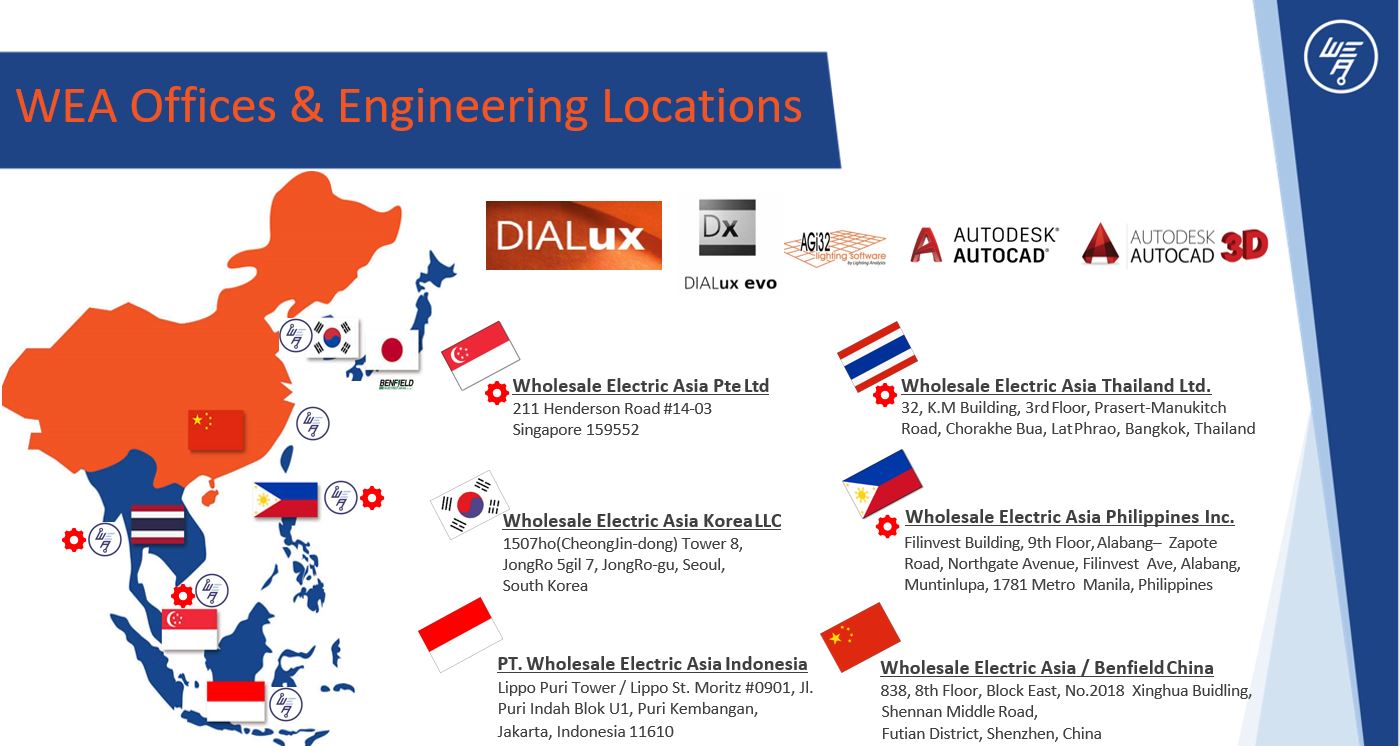 WEA Office & Engineering Locations